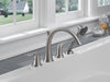Delta Lahara:T4738 Roman Tub with Handshower Trim