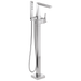 Delta Trillian T4743 Single Handle Floor Mount Tub Filler Trim