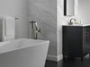 Delta Trillian: Single Handle Floor Mount Tub Filler Trim