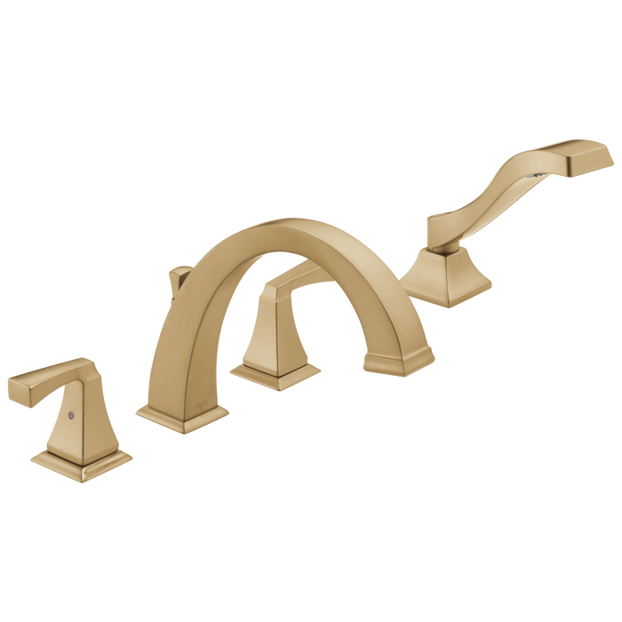 Delta Dryden:T4751 Roman Tub with Hand Shower Trim