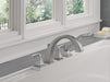 Delta Dryden:T4751 Roman Tub with Hand Shower Trim