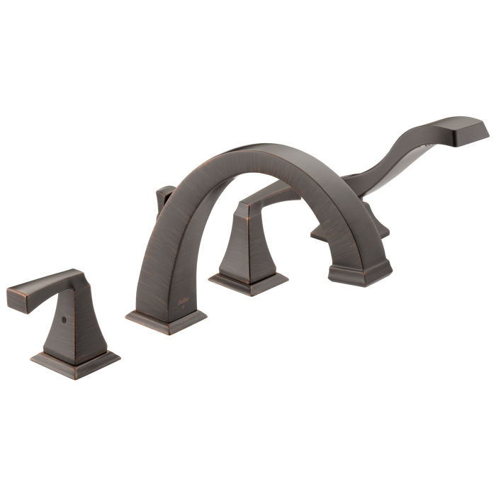 Delta Dryden:T4751 Roman Tub with Hand Shower Trim