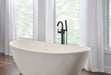 Delta Trinsic T4759 Single Handle Floor Mount Tub Filler Trim with Hand Shower