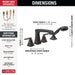 Delta Ashlyn:T4764 Roman Tub with Hand Shower Trim