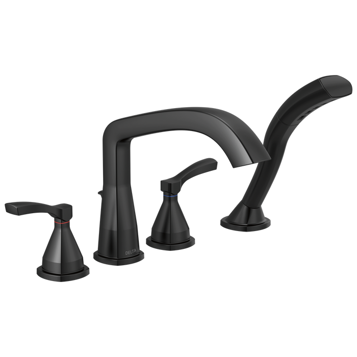 Delta Stryke:T4776 Four Hole Roman Tub Trim