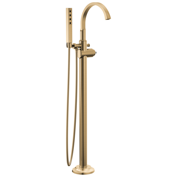 Delta Tetra T4788 Floor Mount Tub Filler Trim