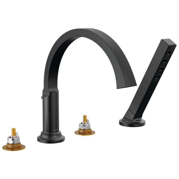 Delta Tetra T4788 Roman Tub Trim with Hand Shower