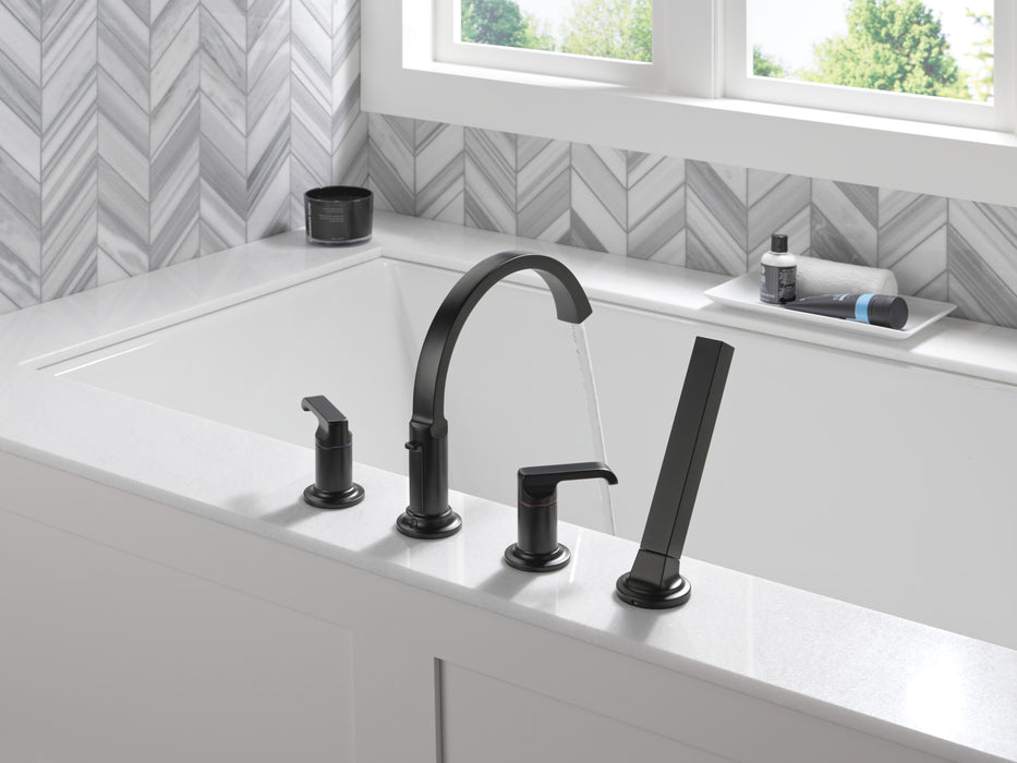 Delta Tetra T4788 Roman Tub Trim with Hand Shower