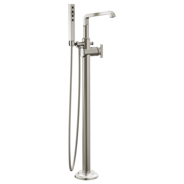Delta Tetra: Floor Mount Tub Filler Trim