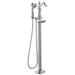 Delta Cassidy:T4797 Single Handle Floor Mount Tub Filler Trim with Hand Shower - Less Handle