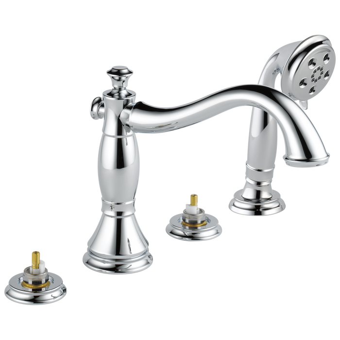 Delta Cassidy T4797 Roman Tub with Hand Shower Trim - Less Handles