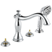 Delta Cassidy T4797 Roman Tub with Hand Shower Trim - Less Handles