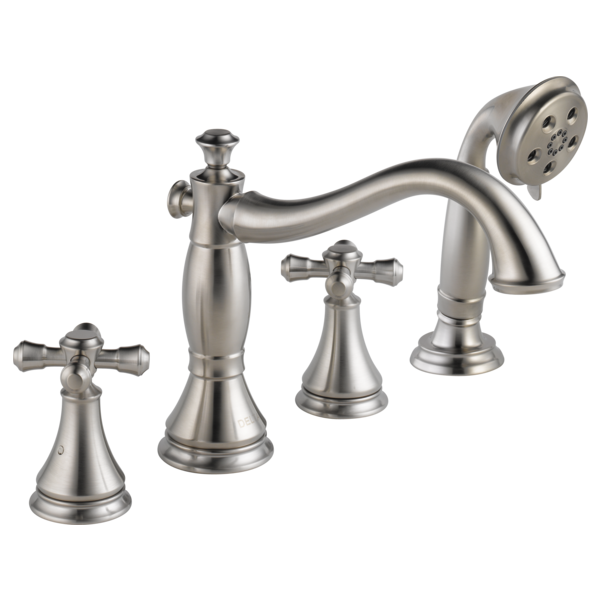 Delta Cassidy T4797 Roman Tub with Hand Shower Trim - Less Handles