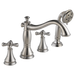 Delta Cassidy T4797 Roman Tub with Hand Shower Trim - Less Handles