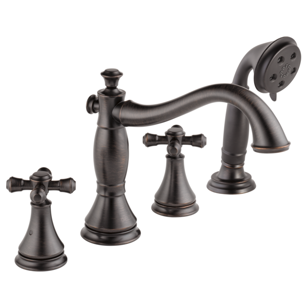 Delta Cassidy T4797 Roman Tub with Hand Shower Trim - Less Handles