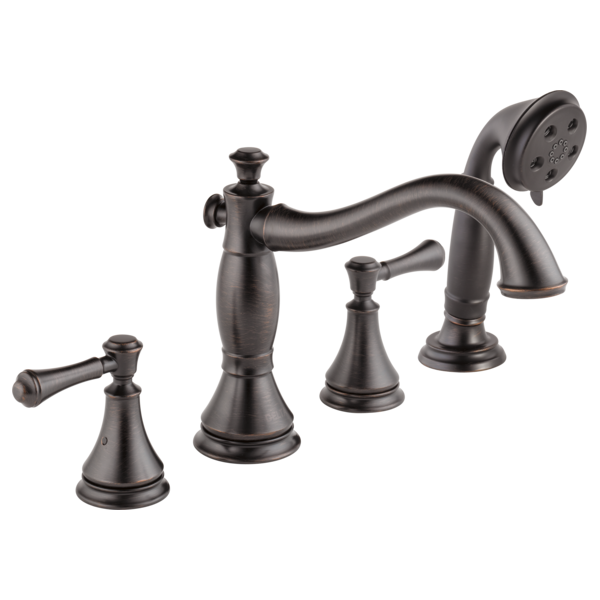Delta Cassidy T4797 Roman Tub with Hand Shower Trim - Less Handles