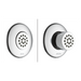 Delta:T50010 HydraChoice Round Body Spray Trim