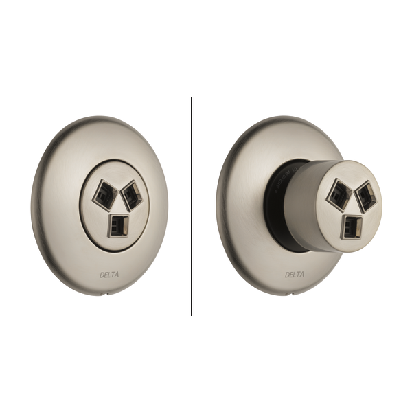 Delta:T50010 HydraChoice Round Body Spray Trim