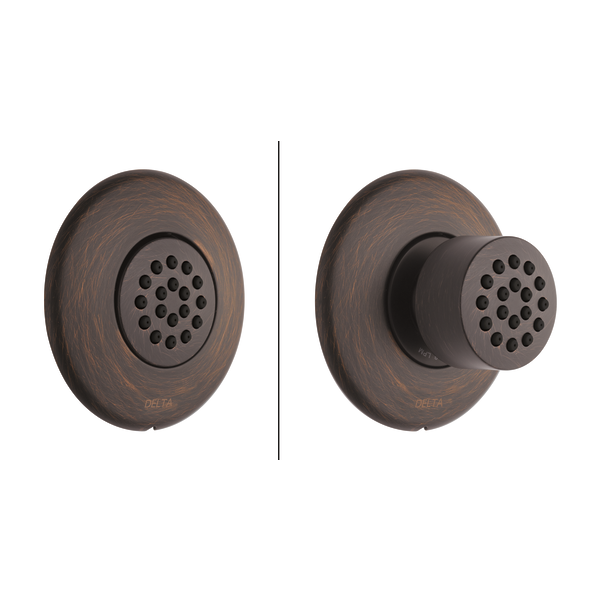 Delta:T50010 HydraChoice Round Body Spray Trim