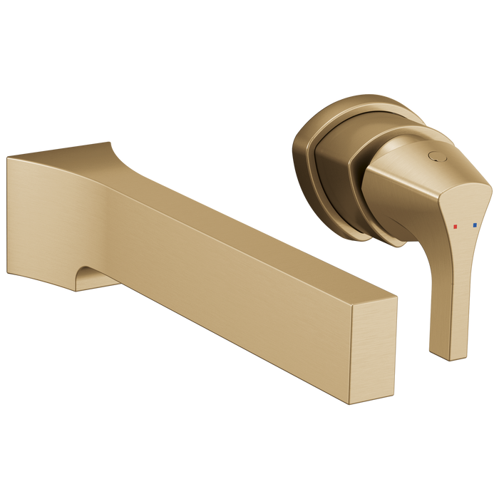 Delta Zura:T574LF Single Handle Wall Mount Bathroom Faucet Trim