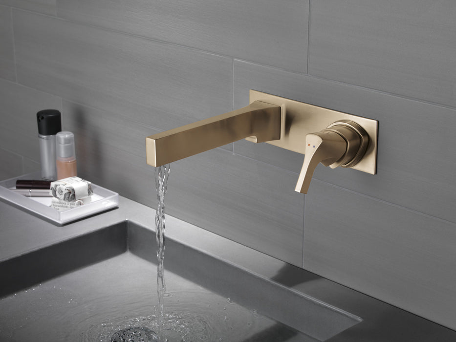 Delta Zura:T574LF Single Handle Wall Mount Bathroom Faucet Trim