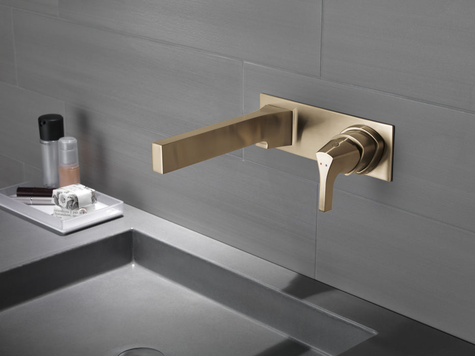 Delta Zura:T574LF Single Handle Wall Mount Bathroom Faucet Trim
