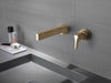 Delta Zura T574LF Single Handle Wall Mount Bathroom Faucet Trim