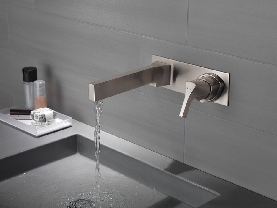 Delta Zura:T574LF Single Handle Wall Mount Bathroom Faucet Trim