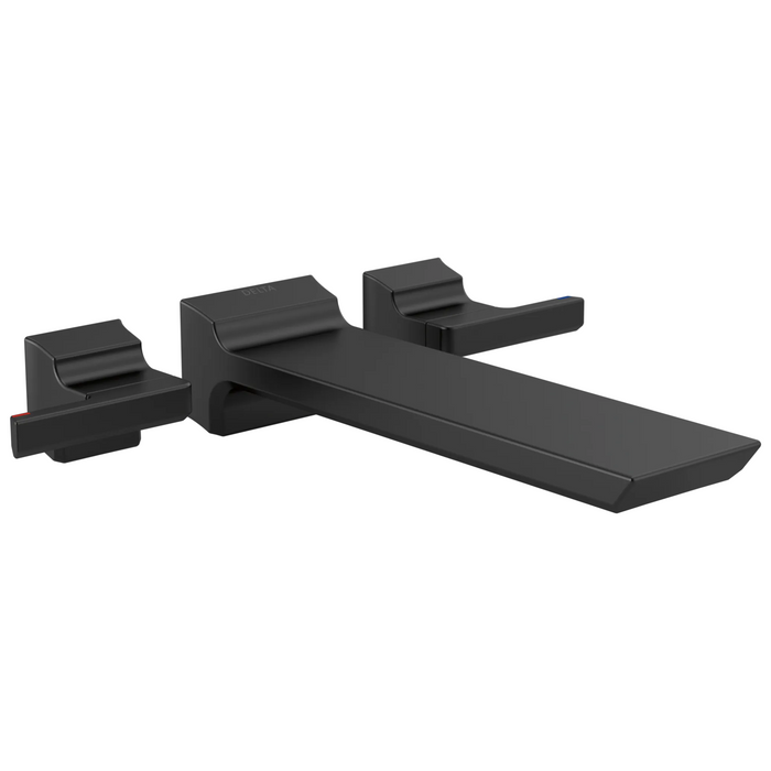 Two Handle Wall Mounted Tub Filler