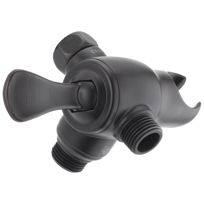 Delta Universal Showering Components:U4920 3-Way Shower Arm Diverter with Hand Shower Mount