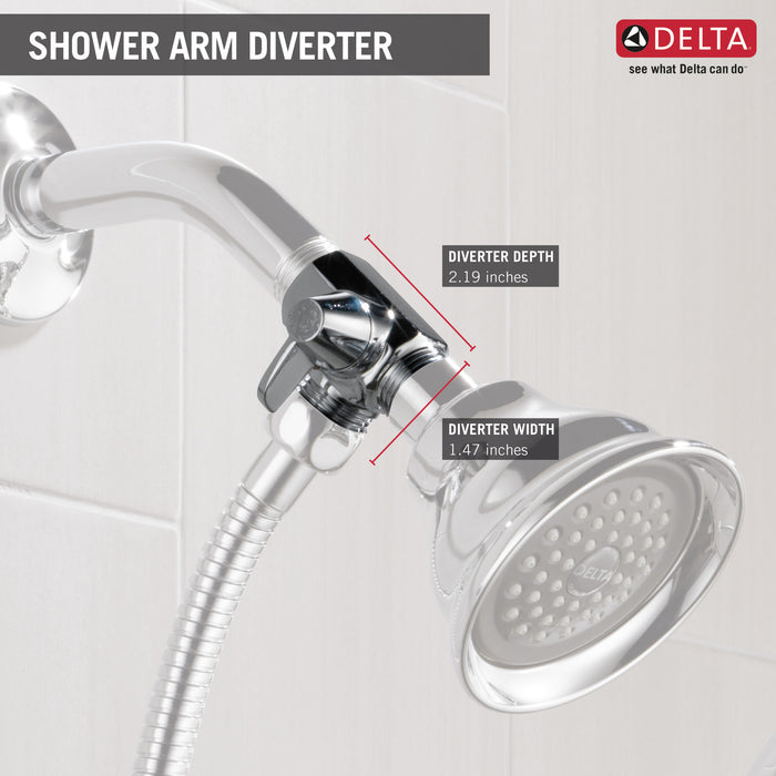 Delta Universal Showering Components U4922 Shower Arm Diverter for Hand Shower