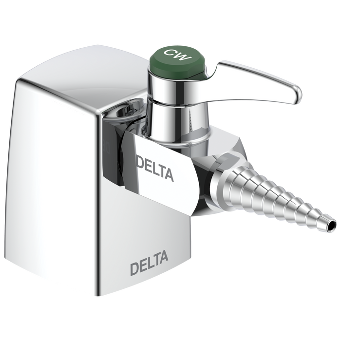 Delta Commercial W62 Series Ball Valve: Deck Mount Turret Ball Valve Hose Cock