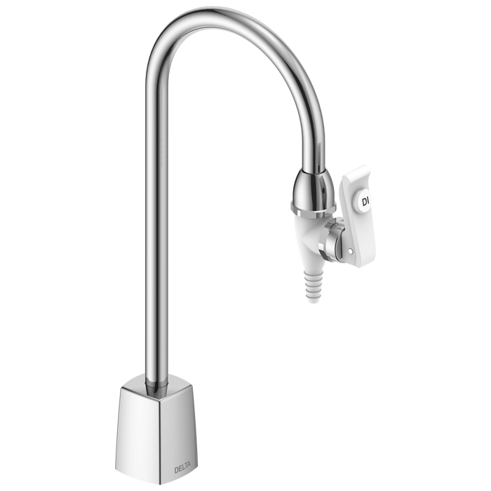 Commercial W66 Series Single Handle Water W6635DW Deck-mount Pure Water Faucet with Gooseneck Spout