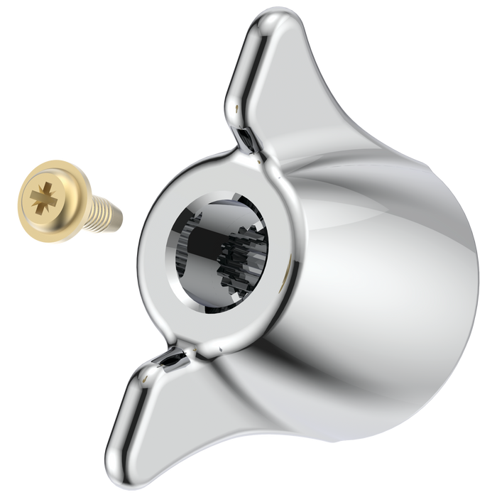 2 Arm Metal Handle w/Screw (order Index Separately)