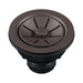 BLANCO Essential Silgranit Color-Matched 3.5" Basket Strainer with Turn-to-Close Design - Café