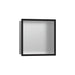 hansgrohe XtraStoris Individual Wall Niche Brushed Stainless Steel with Design Frame 12"x 12"x 4"