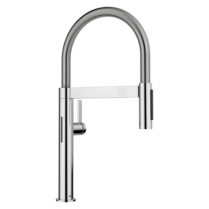 BLANCO Culina II Mini Sensor Pull-Down Dual-Spray Kitchen Faucet - Chrome