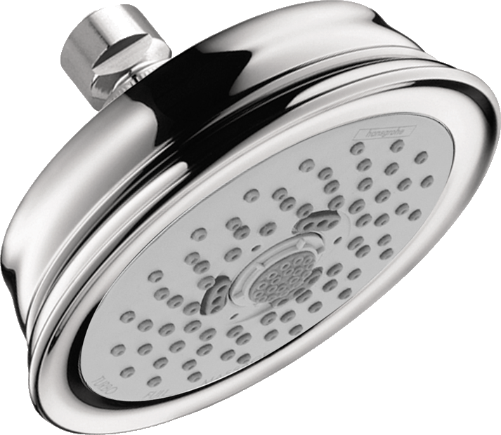 hansgrohe Croma 100 Classic Showerhead 3-Jet, 2.5 GPM