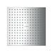 AXOR ShowerSolutions Showerhead 250 Square 2-Jet, 1.75 GPM