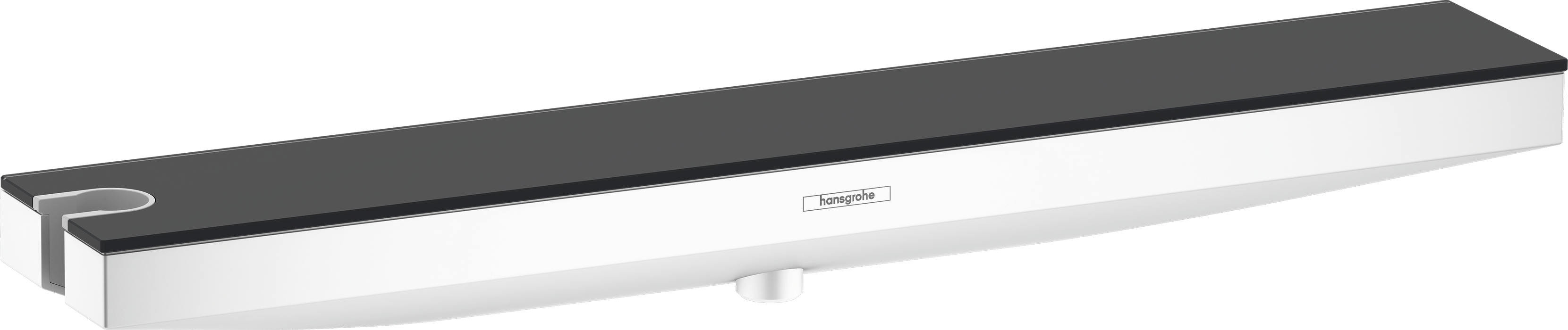 hansgrohe Rainfinity Wall Outlet 500 with Handshower Holder and Shelf