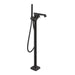 AXOR Citterio E Thermostatic Freestanding Tub Filler Trim with 1.75 GPM Handshower
