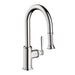 AXOR Montreux Prep Kitchen Faucet 2-Spray Pull-Down, 1.75 GPM
