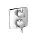 hansgrohe Ecostat Classic Thermostatic Trim with Volume Control, Square