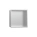 hansgrohe XtraStoris Individual Wall Niche Brushed Stainless Steel with Design Frame 12"x 12"x 4"
