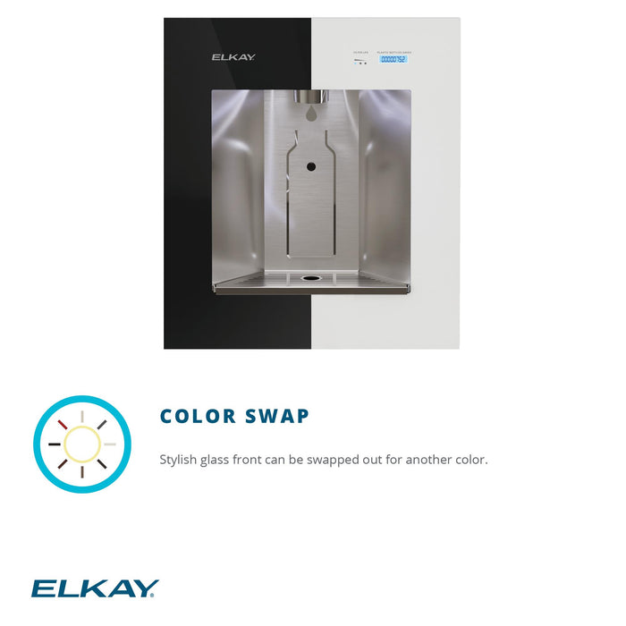 Elkay Replacement Glass - White (ezH2O Liv) Kit