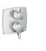 hansgrohe Ecostat Classic Thermostatic Trim with Volume Control and Diverter, Square