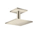 AXOR ShowerSolutions Showerhead 250 Square 2-Jet Ceiling Connection, 1.75 GPM