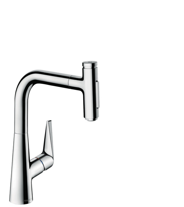hansgrohe Talis Select S Prep Kitchen Faucet, 2-Spray Pull-Out, 1.75 GPM
