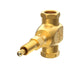 Gerber D135300BT 1H 3/4" Volume Control & Shut Off Valve - Rough Brass