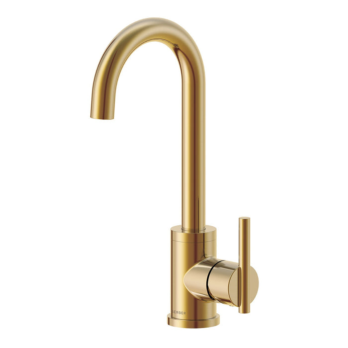 Gerber D150558 Parma 1H Bar Faucet w/ Side Mount Handle 1.75gpm - Brushed Bronze